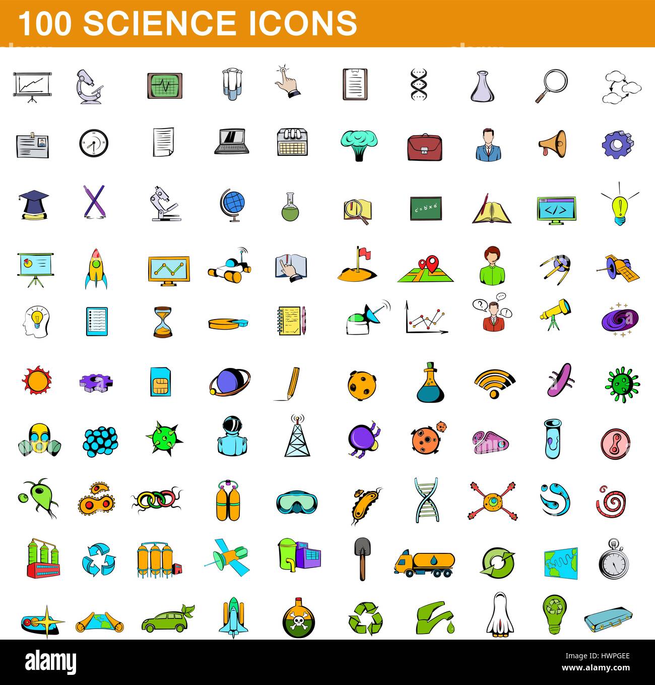 Science Icons For Kids