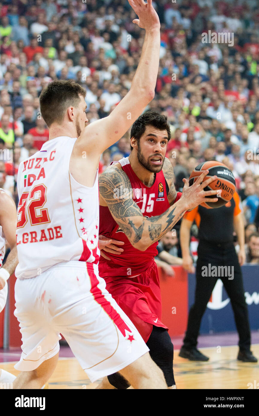 Olympiacos Piraeus - Crvena Zvezda mts Belgrade Highlights