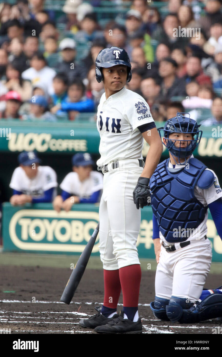 Ohtani and Shintaro Fujinami (tomorrow's OAK SP) at the 2012 Koshien HS  Baseball Spring Tournament. Ohtani hit a HR off Fujinami but gave up 9 runs  to Fujinami's powerhouse Osaka Toin team. 