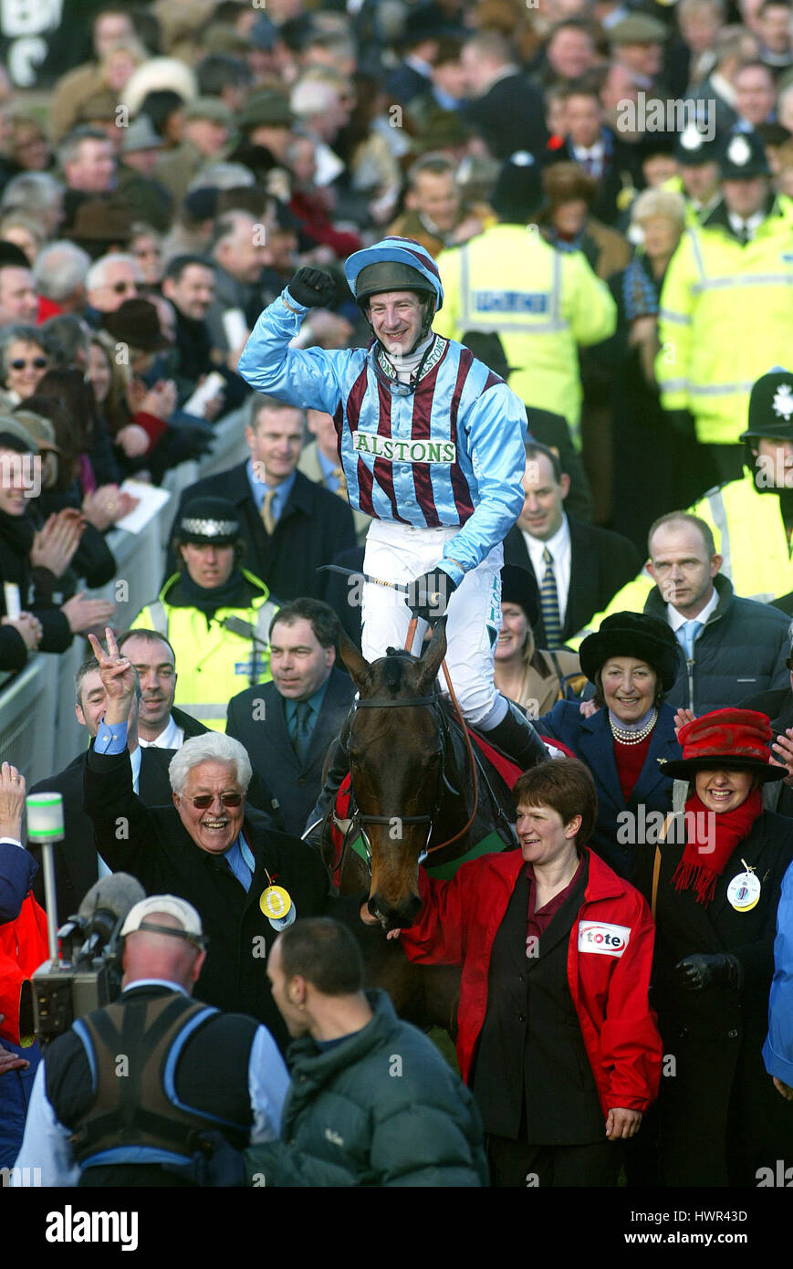 JAMES CULLOTY & BEST MATE CHELTENHAM GOLD CUP WINNERS CHELTENHAM