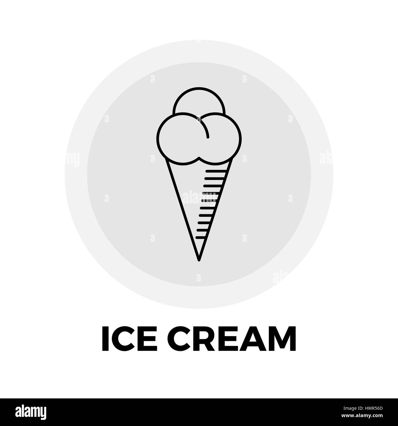 Ice Cream Icon Vector Ice Cream Icon Flat Ice Cream Icon Image Ice Cream Icon Object Ice Cream Line Icon Ice Cream Icon Graphic Ice Cream Icon J Stock Vector Image