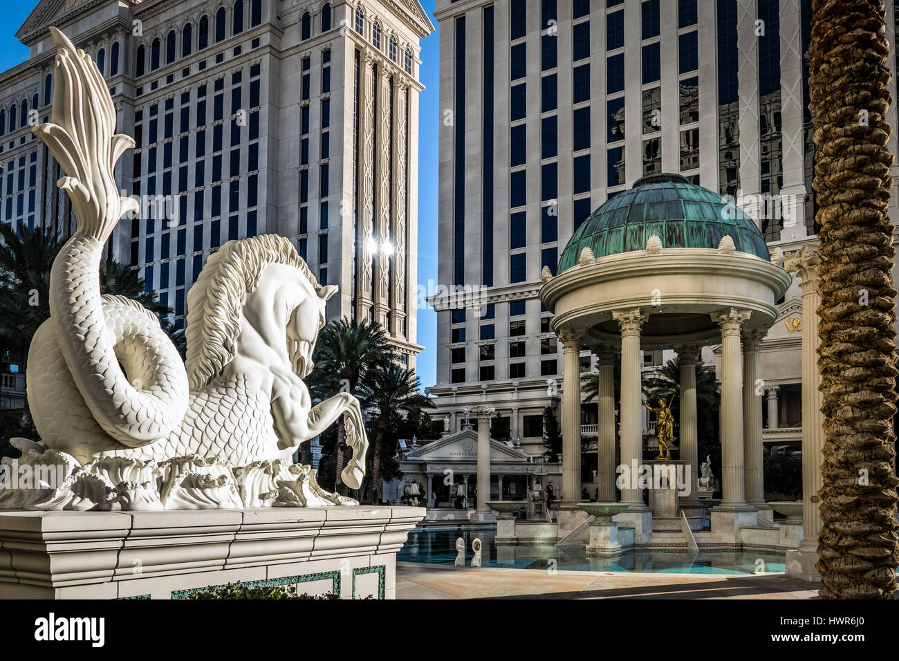 Las Vegas Bellagio and Caesar`s Palace Editorial Stock Image - Image of  hotels, landmark: 266220139