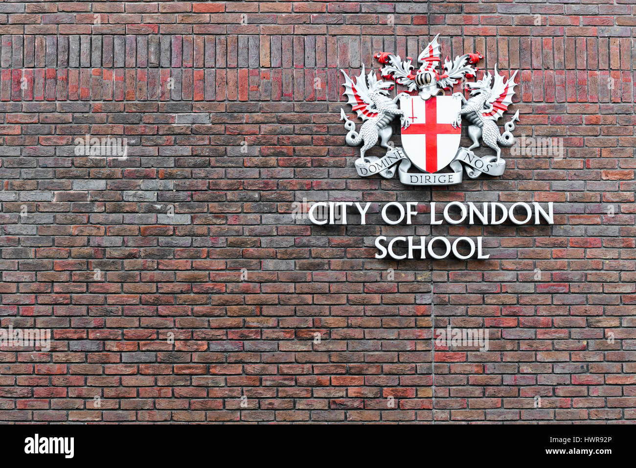 City of London school, City of London, England. Stock Photo