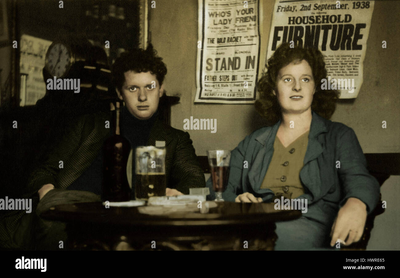 Caitlin dylan thomas hi-res stock photography and images - Alamy