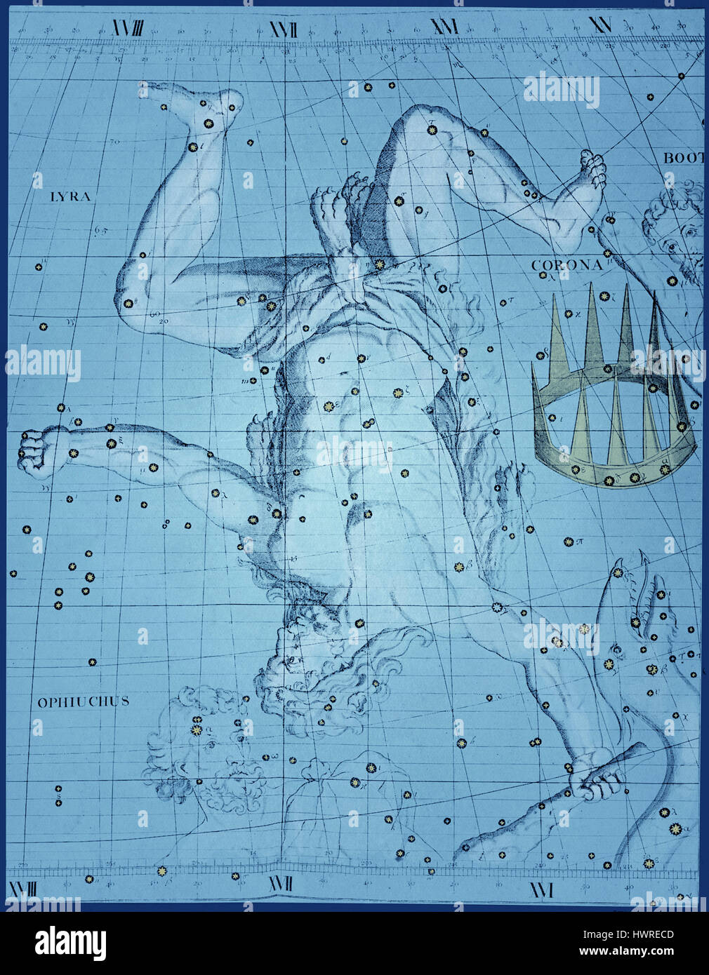 Hercules constellation hi-res stock photography and images - Alamy