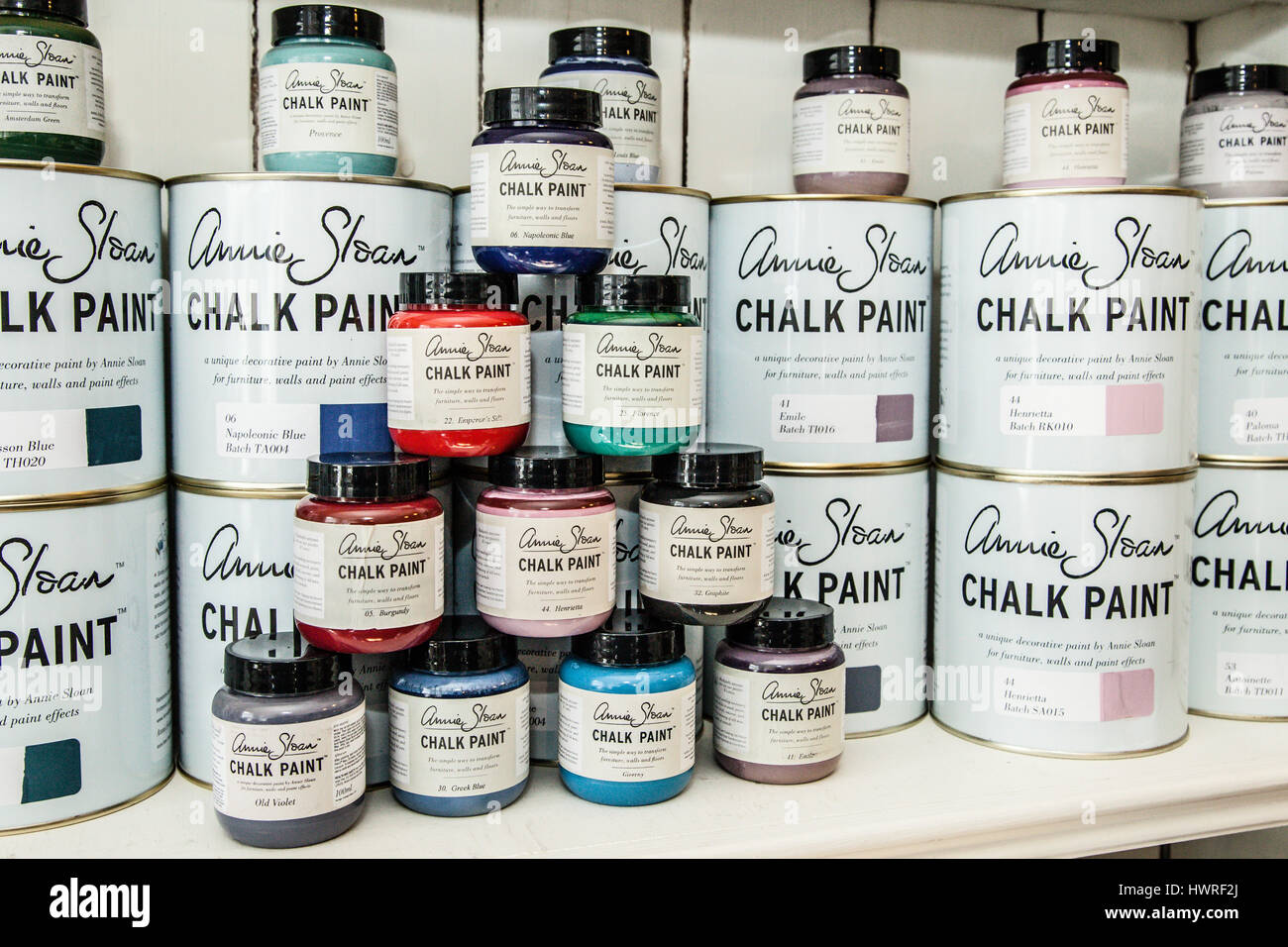 Paint pots stacked hires stock photography and images Alamy