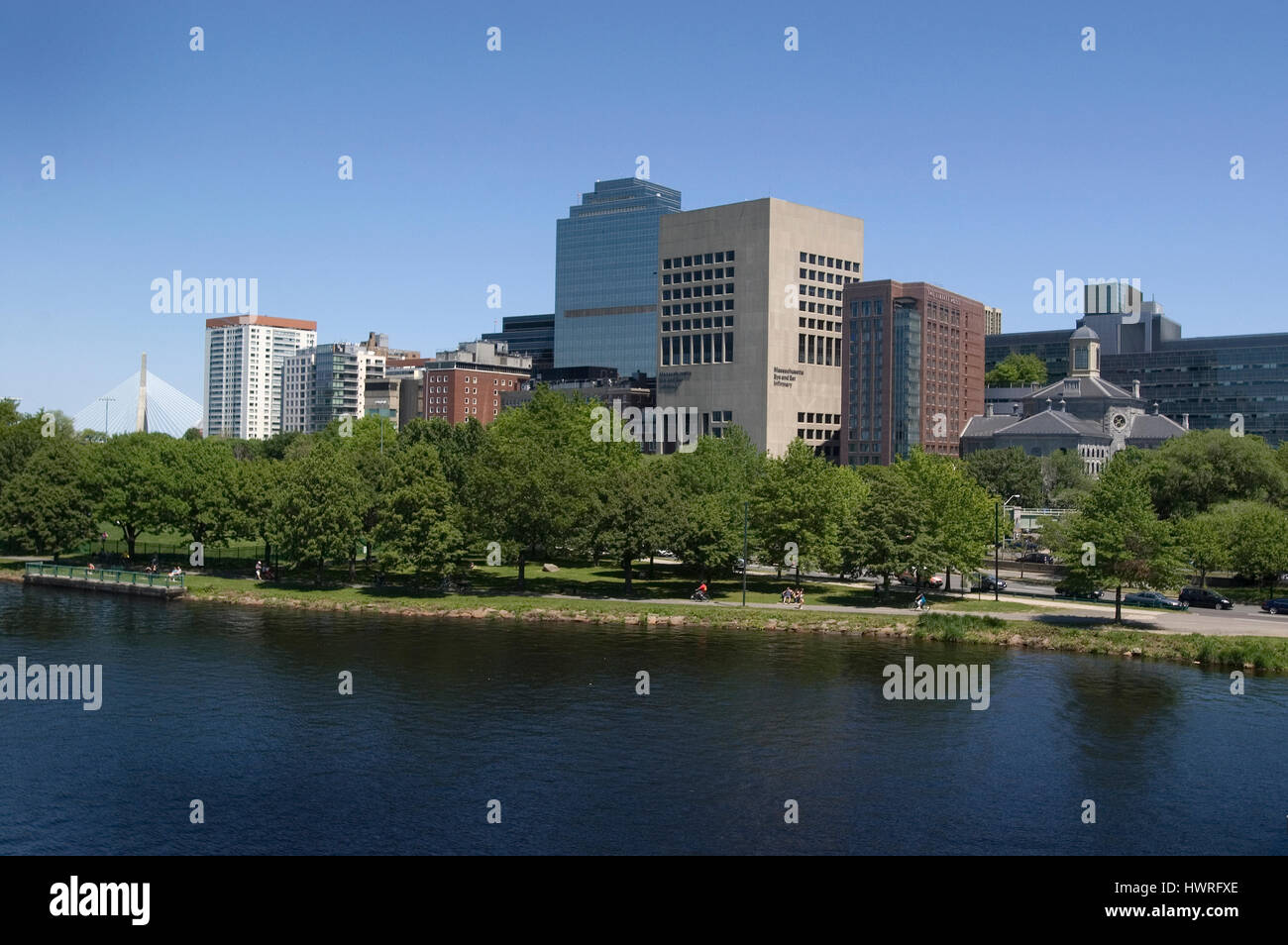 The Mass General Hospital complex in the West End Stock Photo Alamy