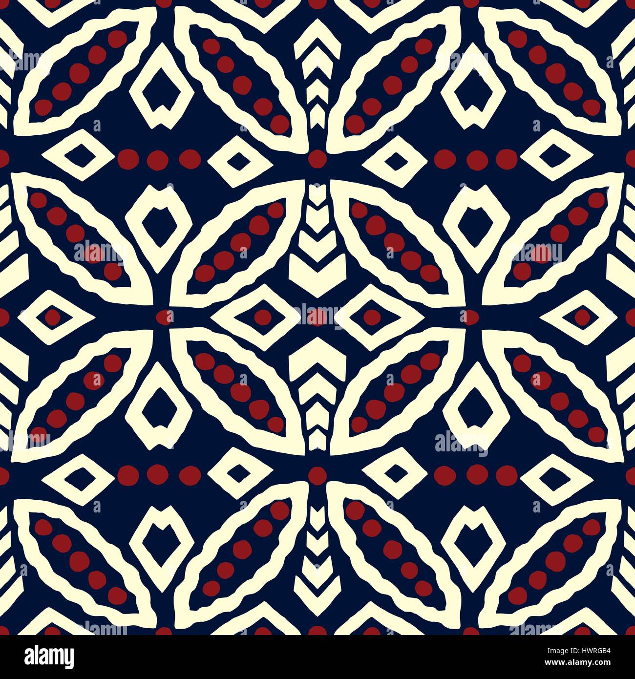 Block print pattern hi-res stock photography and images - Alamy