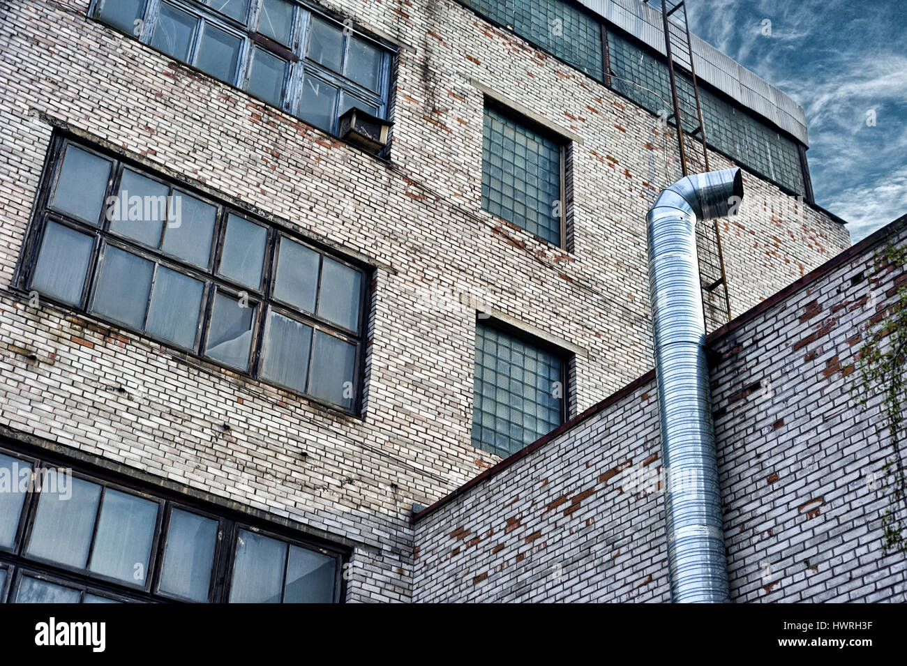 Old industrial building Stock Photo