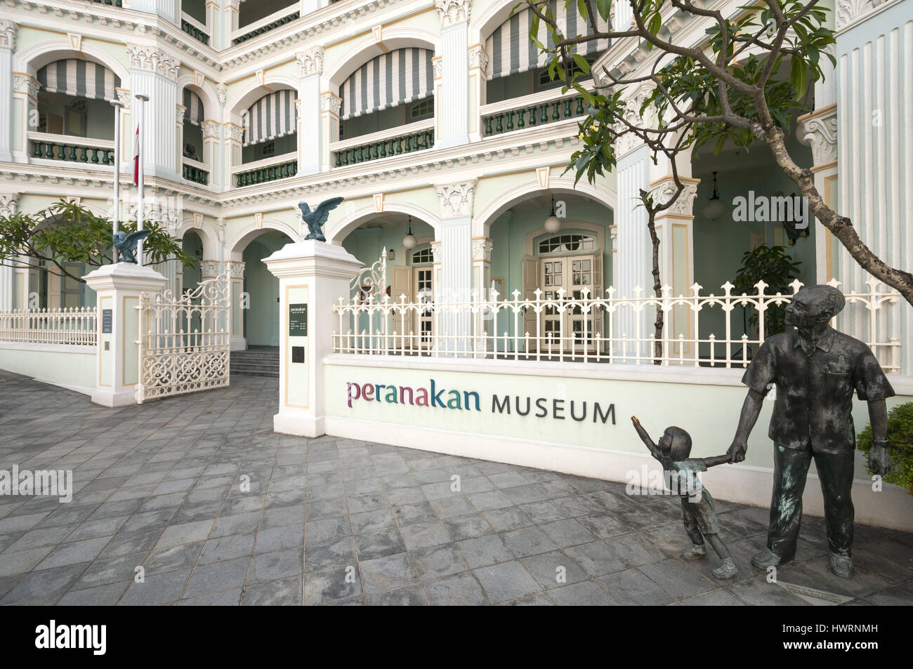 Singapore, Peranakan Museum Stock Photo