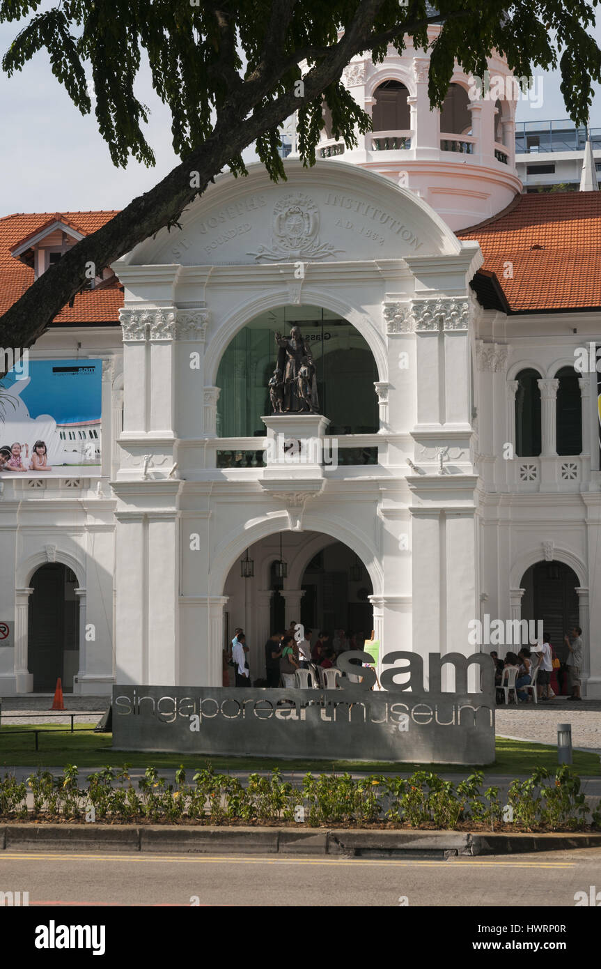 Singapore, National Art Gallery Stock Photo Alamy