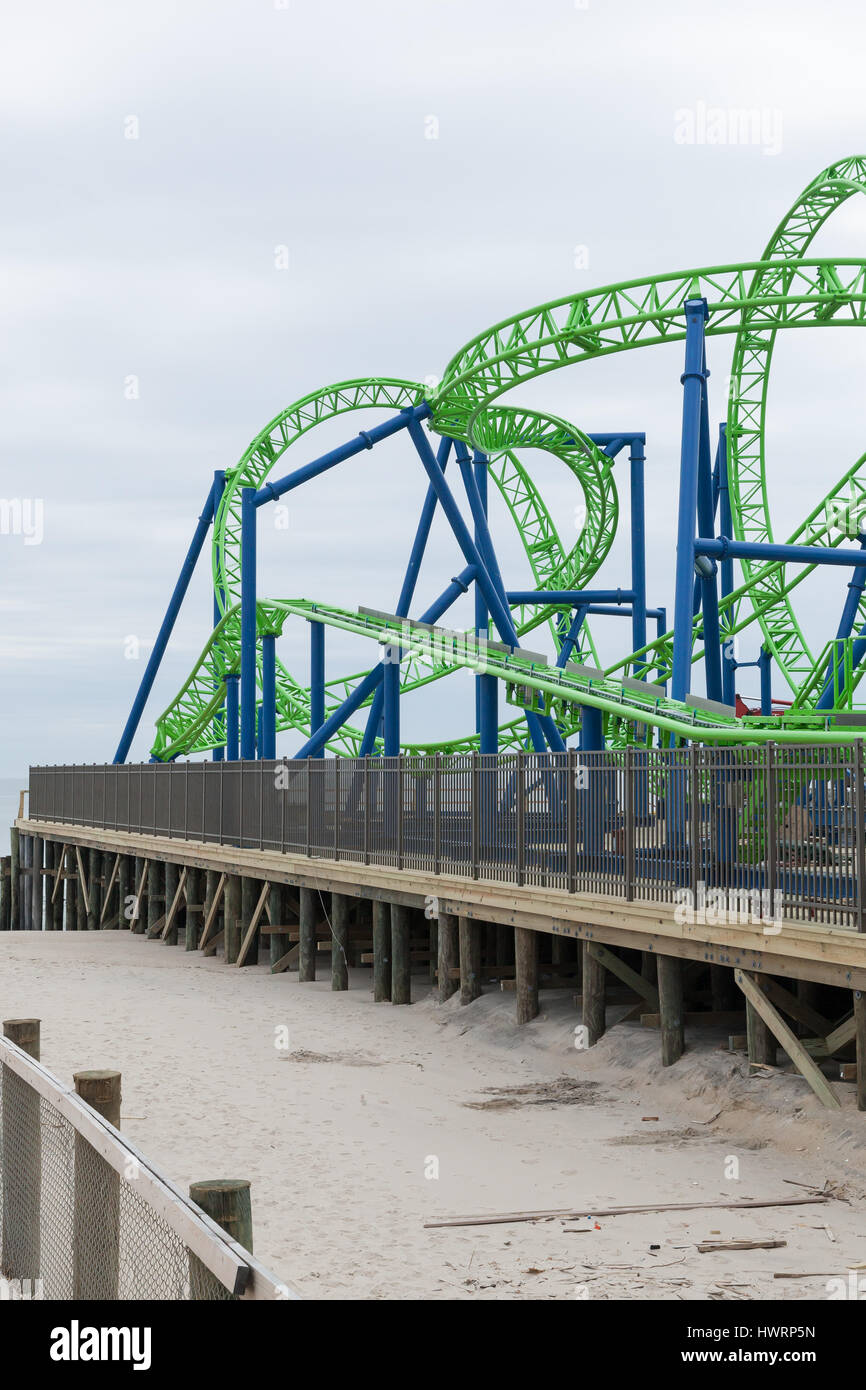 SEASIDE HEIGHTS, NEW JERSEY March 21, 2017 The Hydrus roller coaster
