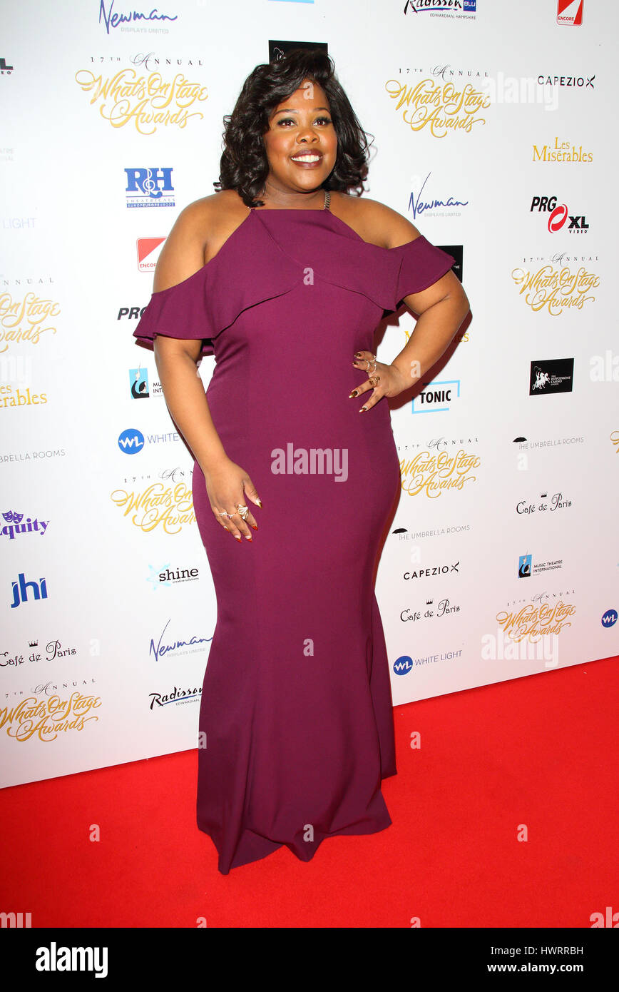 Whatsonstage Theatre Awards at the Prince of Wales Theatre, London ...