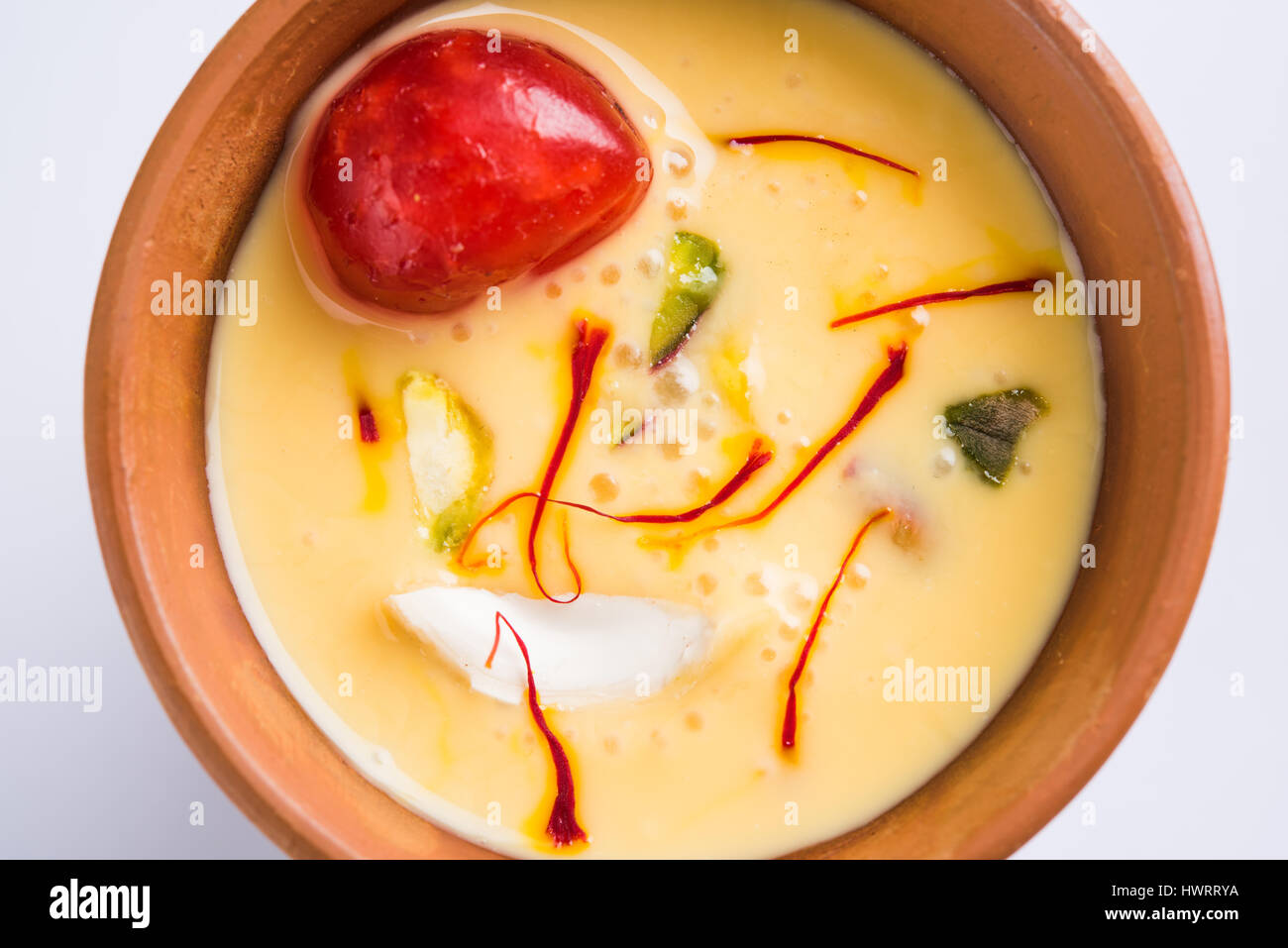 Authentic Indian cold drink made up of curd, milk & malai called Lassi