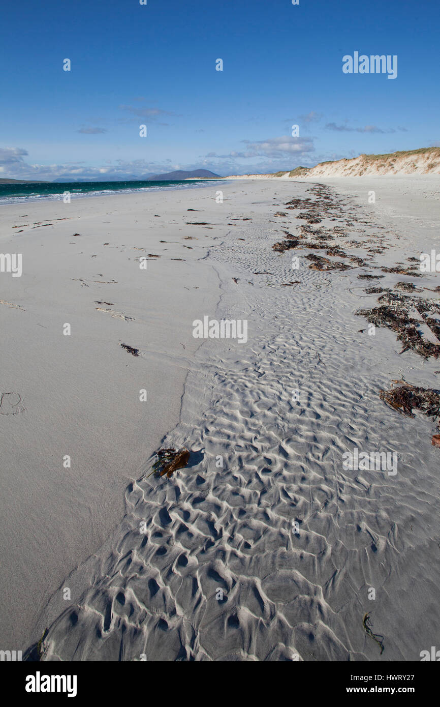 West beach , white beach at low tide ,Atlantic facing beach Stock Photo