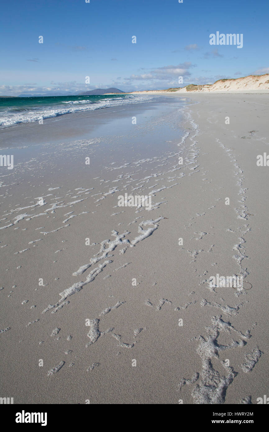 West beach , white beach at low tide ,Atlantic facing beach Stock Photo