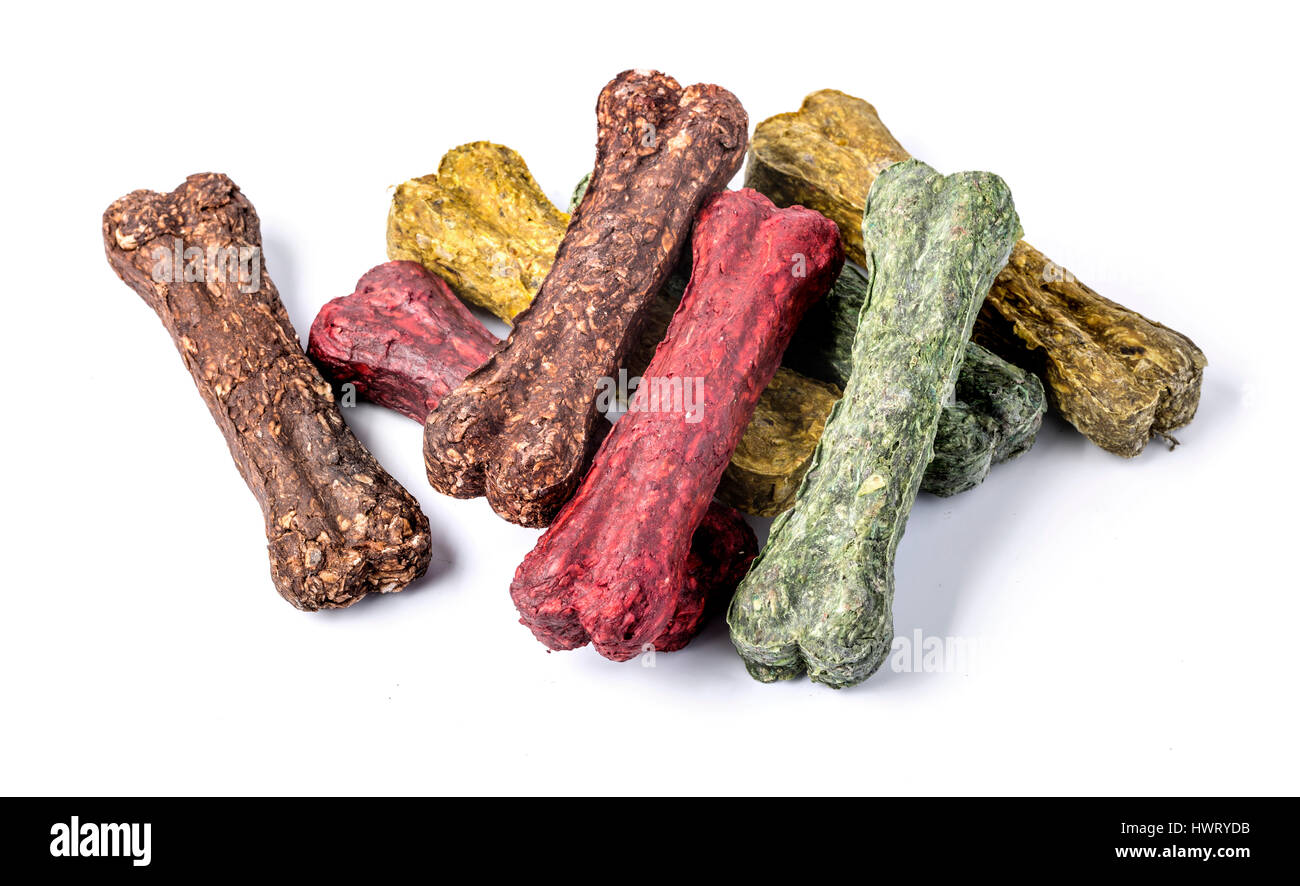 dog food isolated on white background Stock Photo - Alamy