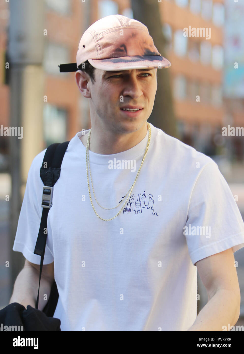 Joey Essex outside ITV Studios Featuring Joey Essex Where London