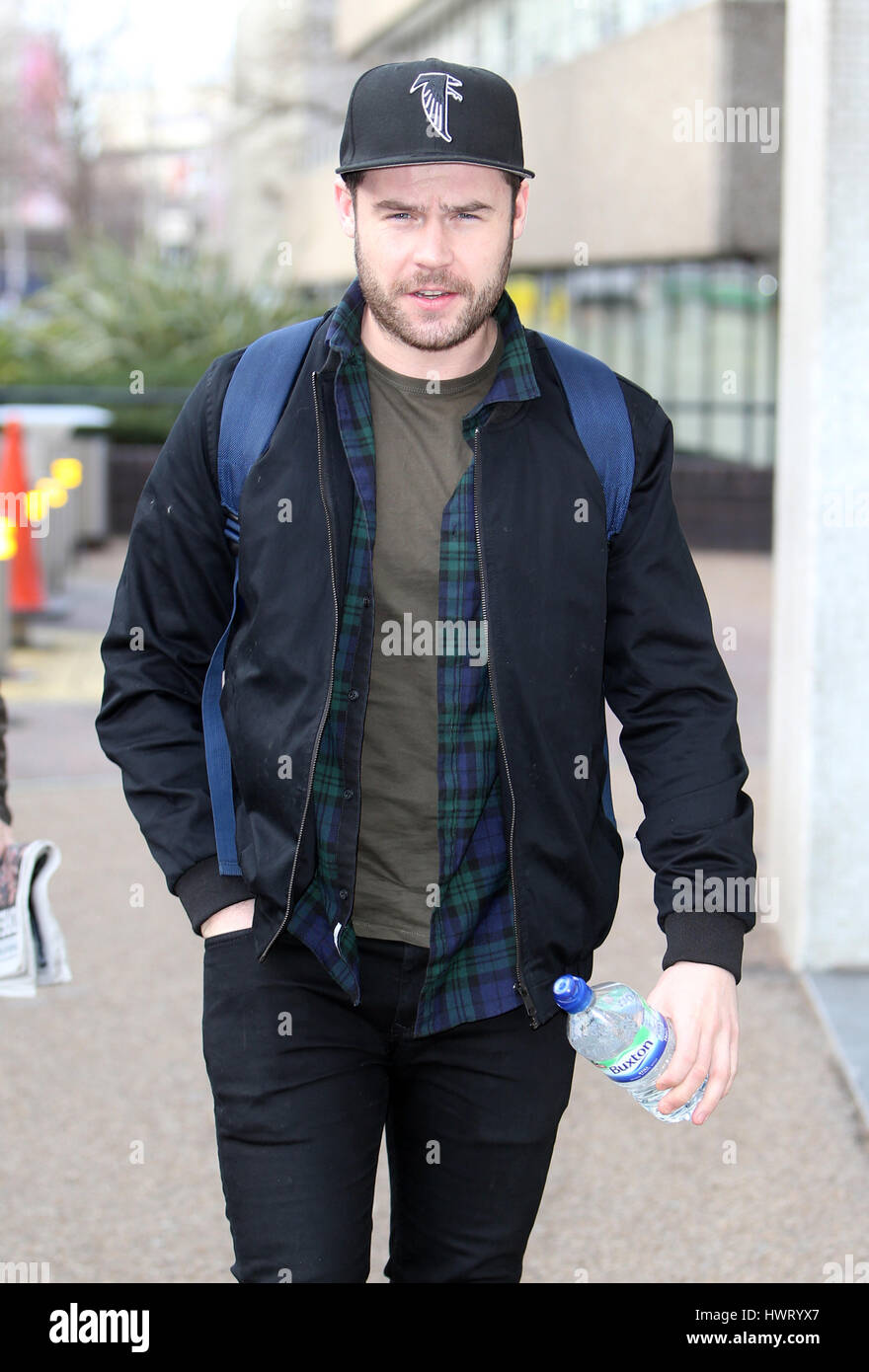 Danny Miller outside ITV Studios Featuring: Danny Miller Where: London