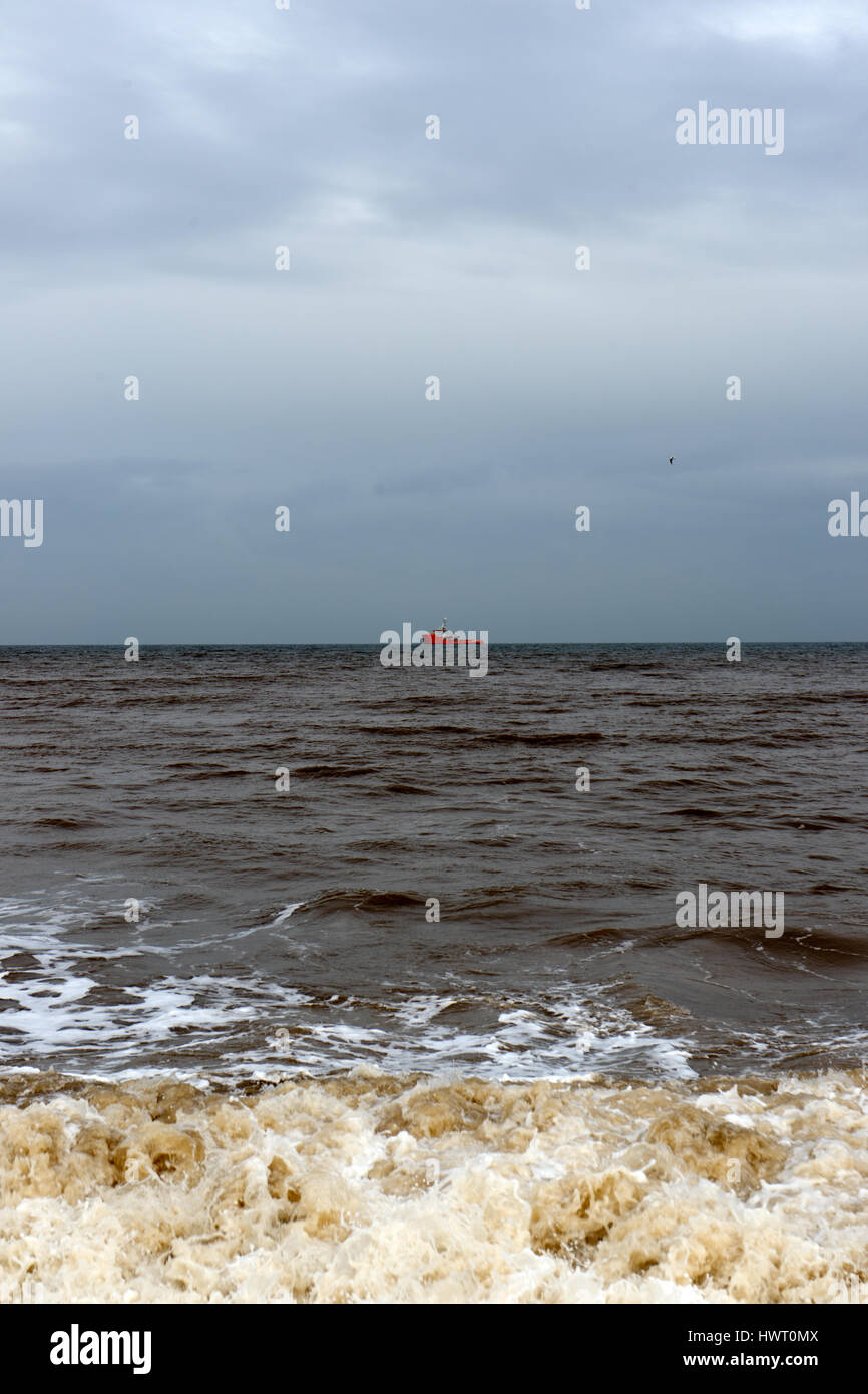 The reaches of the sea. Stock Photo