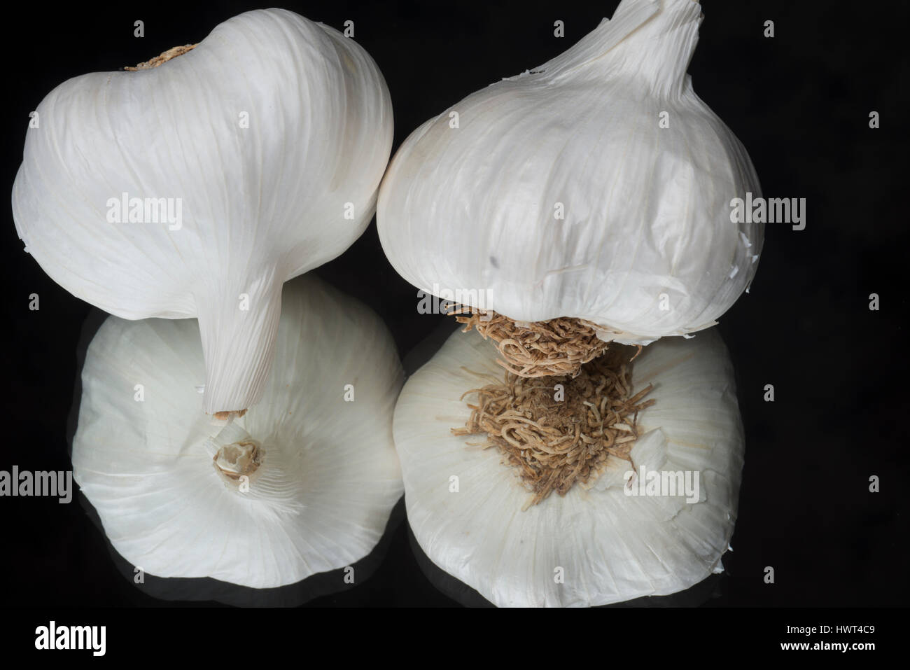 Two garlics hi-res stock photography and images - Alamy