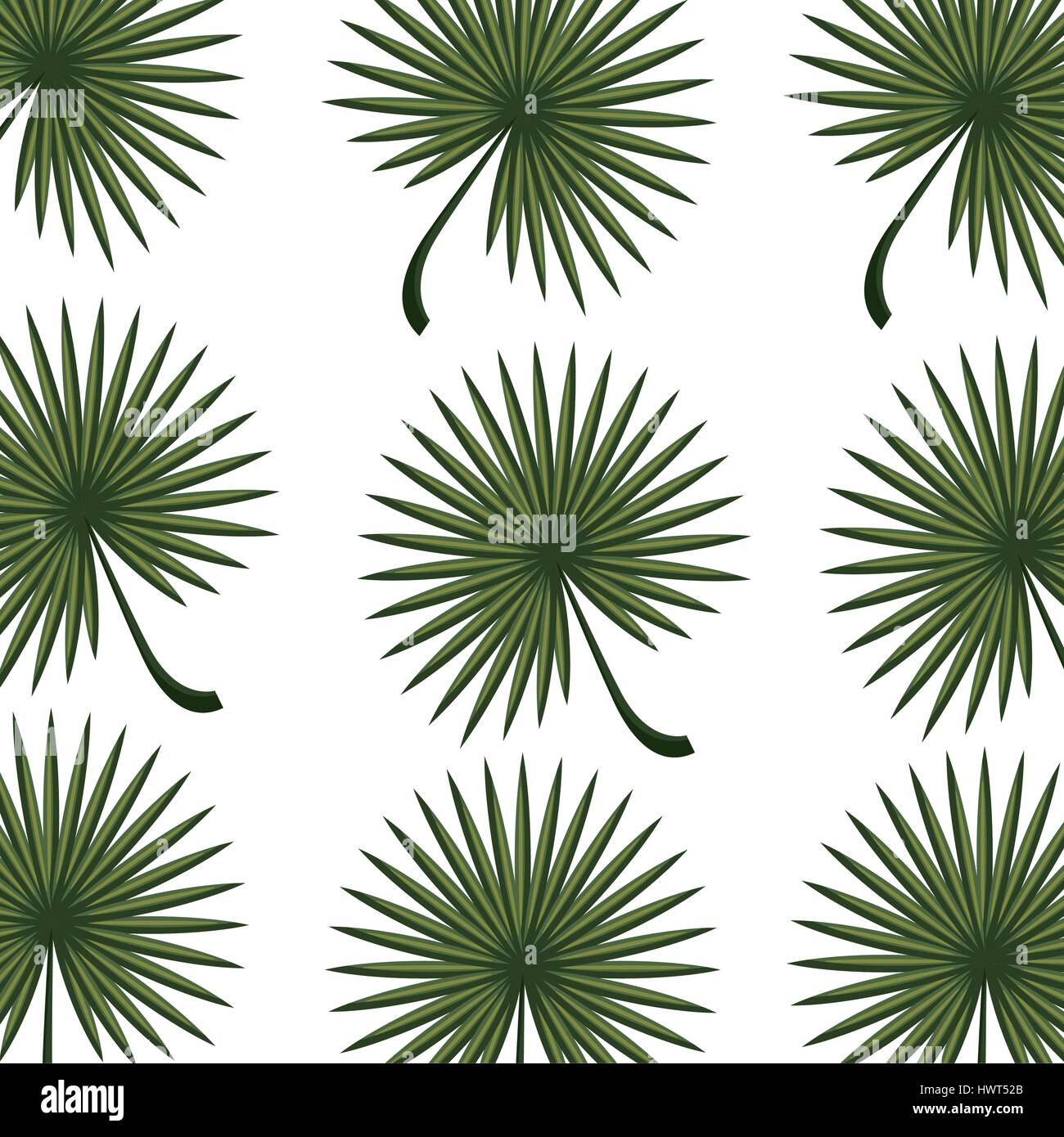 tropical leafs decorative icon Stock Vector Image & Art - Alamy