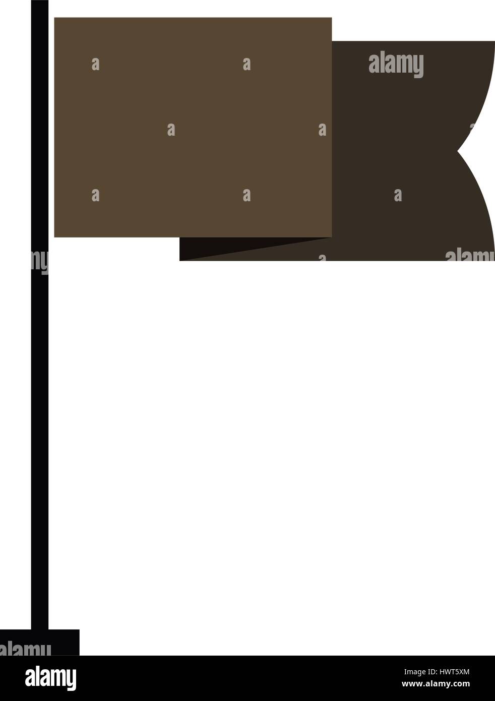 flag icon illustrated on a white background in vector Stock Vector ...
