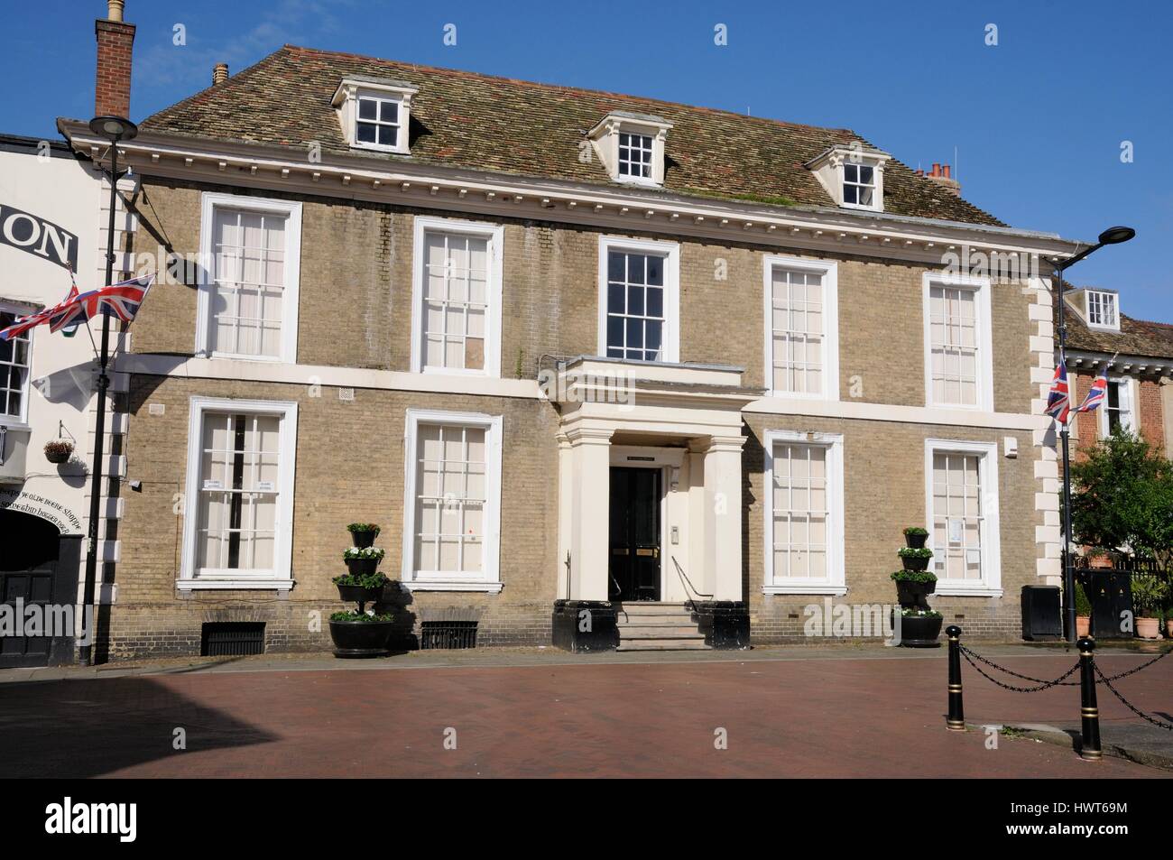 Wykeham House, Huntingdon, Cambridgeshire Stock Photo Alamy