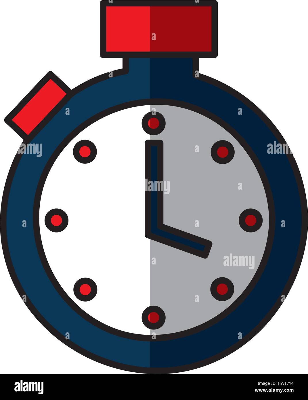 chronometer watch isolated icon Stock Vector Image & Art - Alamy