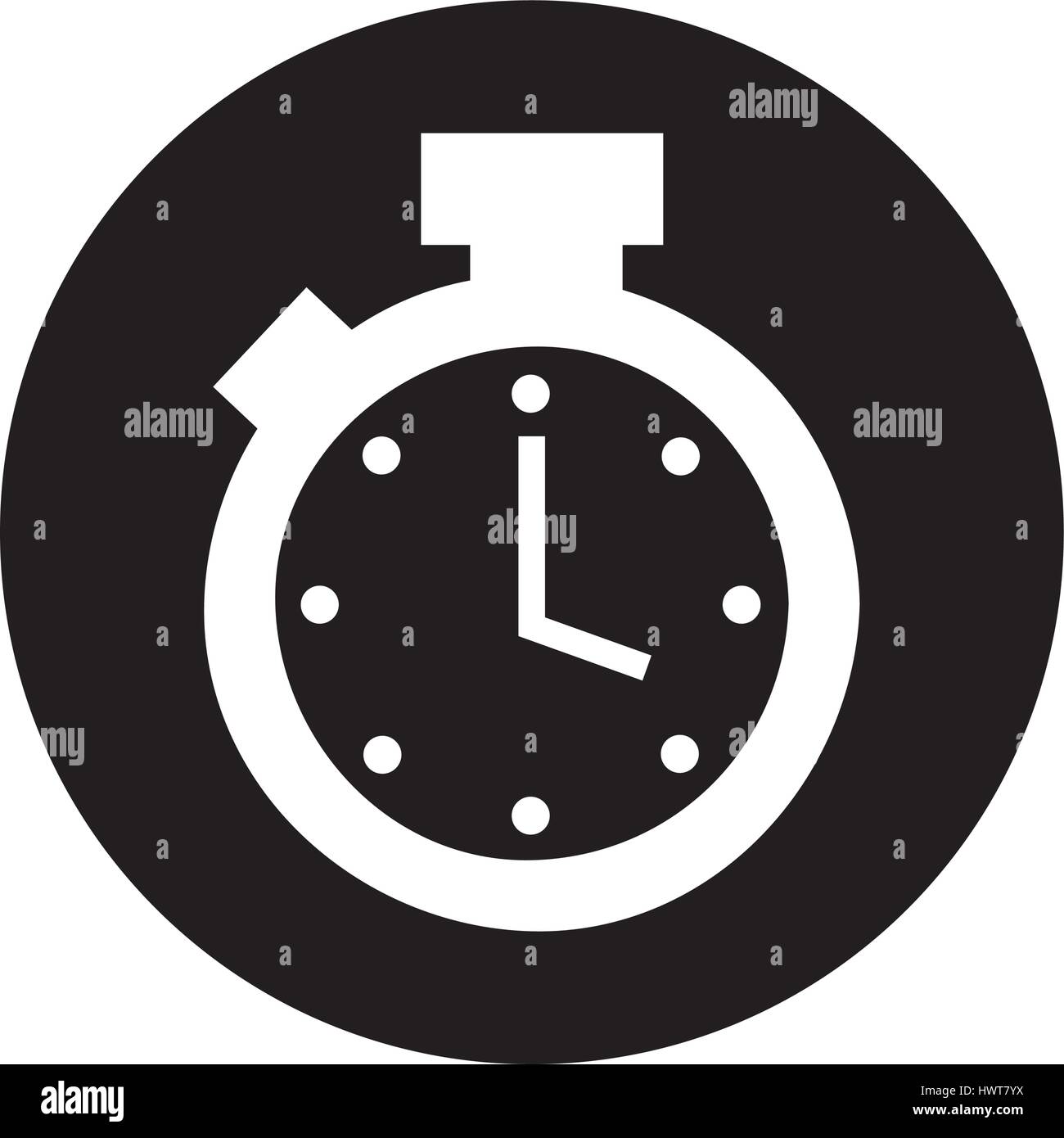 chronometer watch isolated icon Stock Vector Image & Art - Alamy
