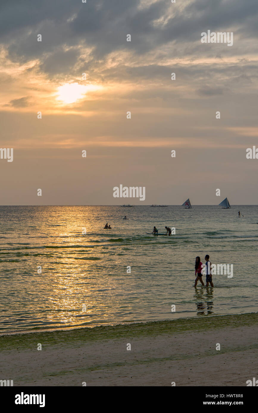 Boracay island party hi-res stock photography and images - Alamy