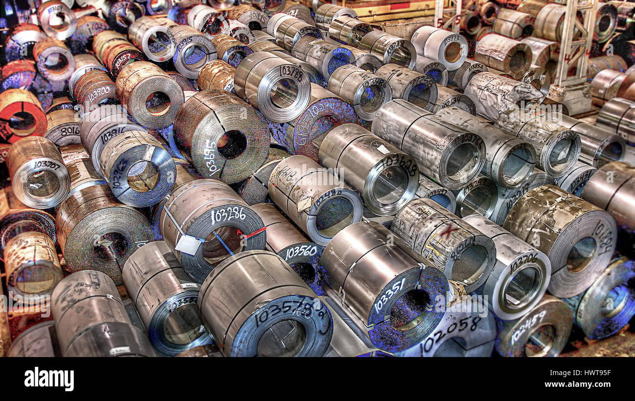 Stacked coils hi-res stock photography and images - Alamy