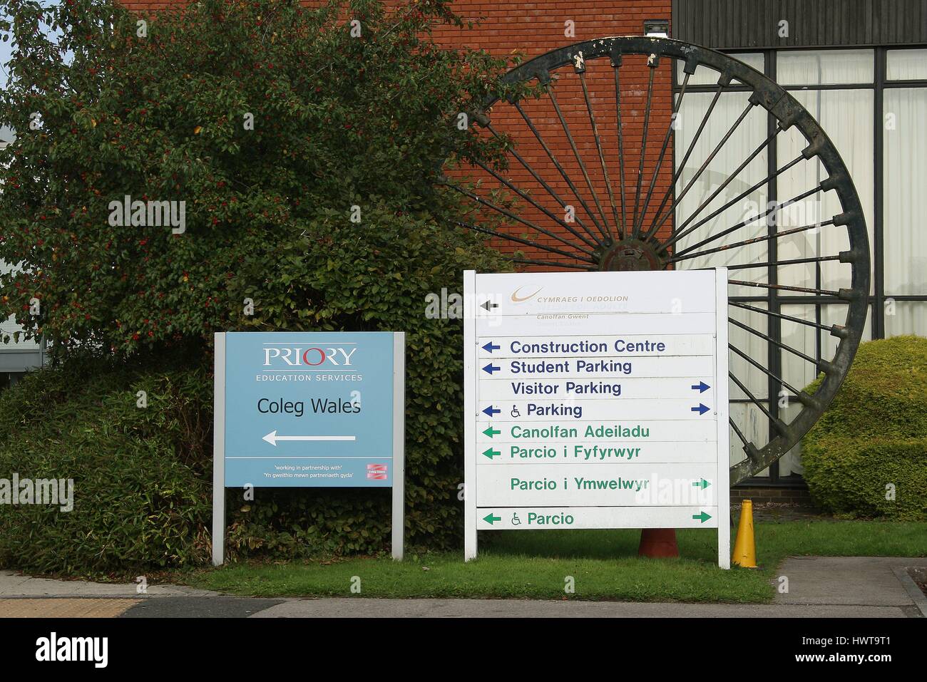 Pontypool College that now stands where once the Blaendare Coal