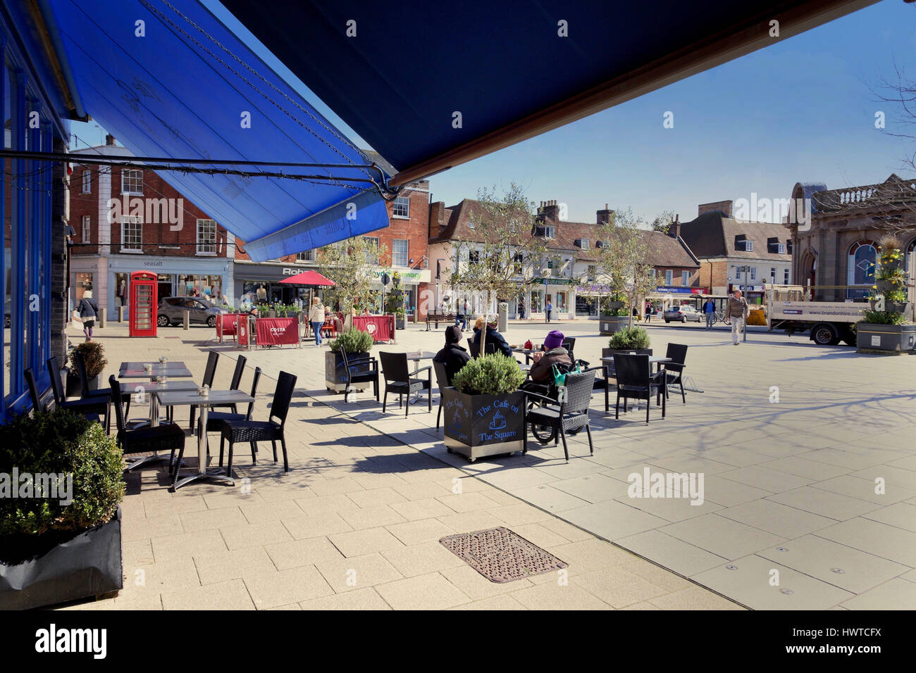 Wimborne Minster in Dorset Stock Photo Alamy