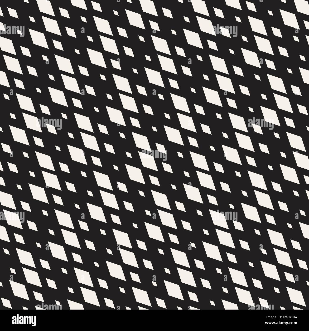 Repeating Shape Halftone. Modern Geometric Lattice Texture. Vector ...