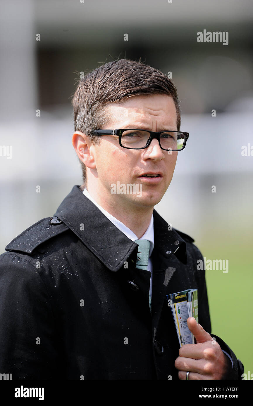 ROBERT VARIAN RACE HORSE TRAINER RACE HORSE TRAINER YORK RACECOURSE