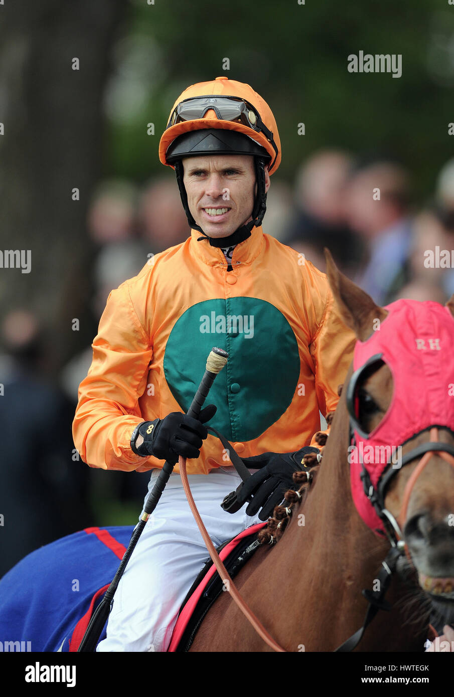 GRAHAM LEE JOCKEY JOCKEY YORK RACECOURSE YORK ENGLAND 16 May 2013 Stock