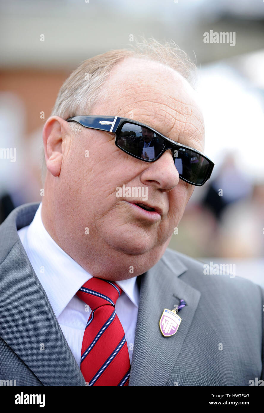 RONALD HARRIS RACE HORSE TRAINER RACE HORSE TRAINER YORK RACECOURSE YORK ENGLAND 16 May 2012