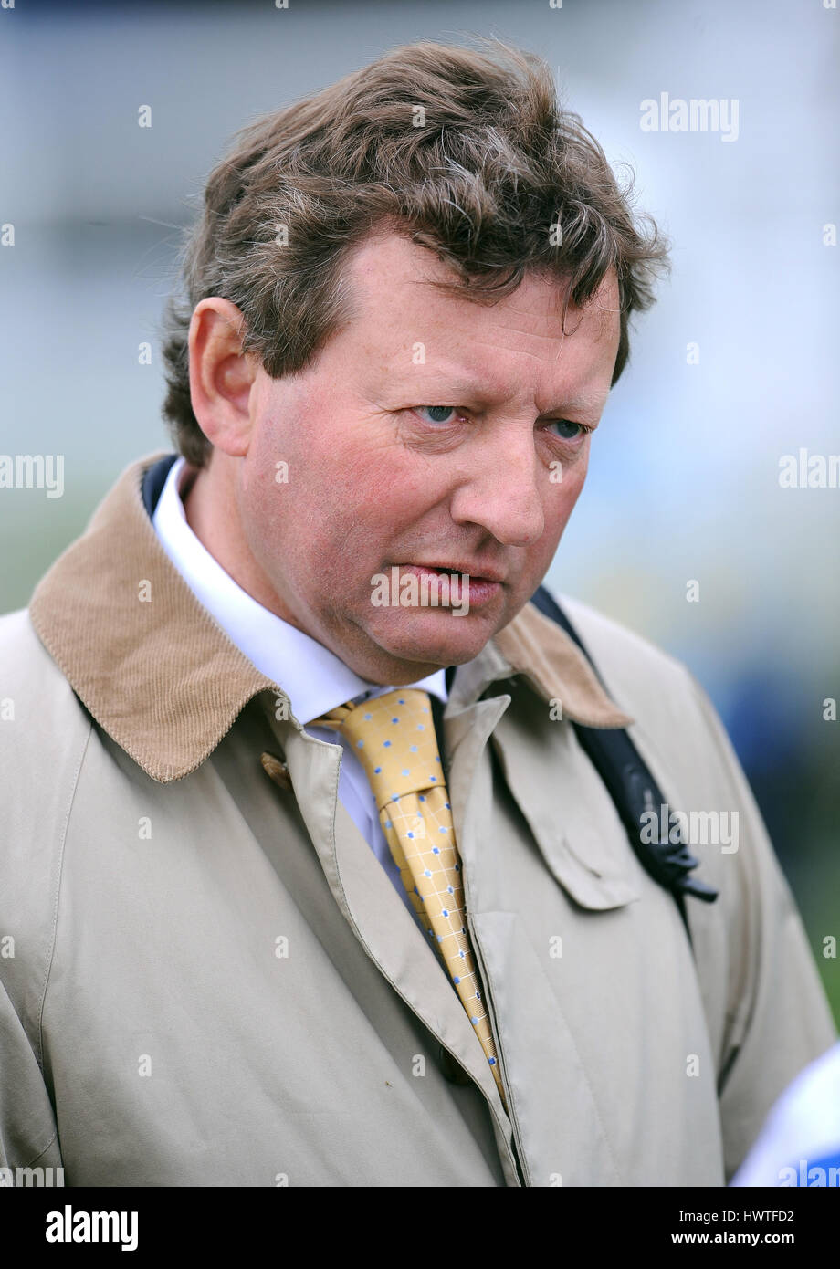 MARK JOHNSTON RACE HORSE TRAINER YORK RACECOURSE YORK ENGLAND 14 May ...