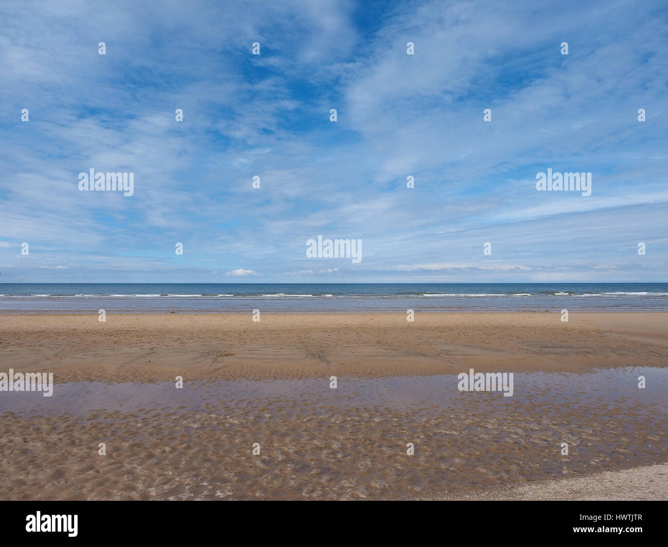 Empty sea seen from the beach useful as a background Stock Photo - Alamy