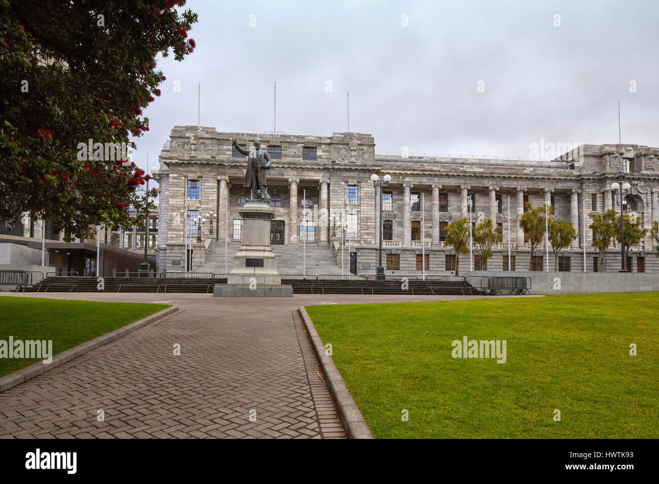 Parliament House, Wellington, New Zealand Stock Photo
