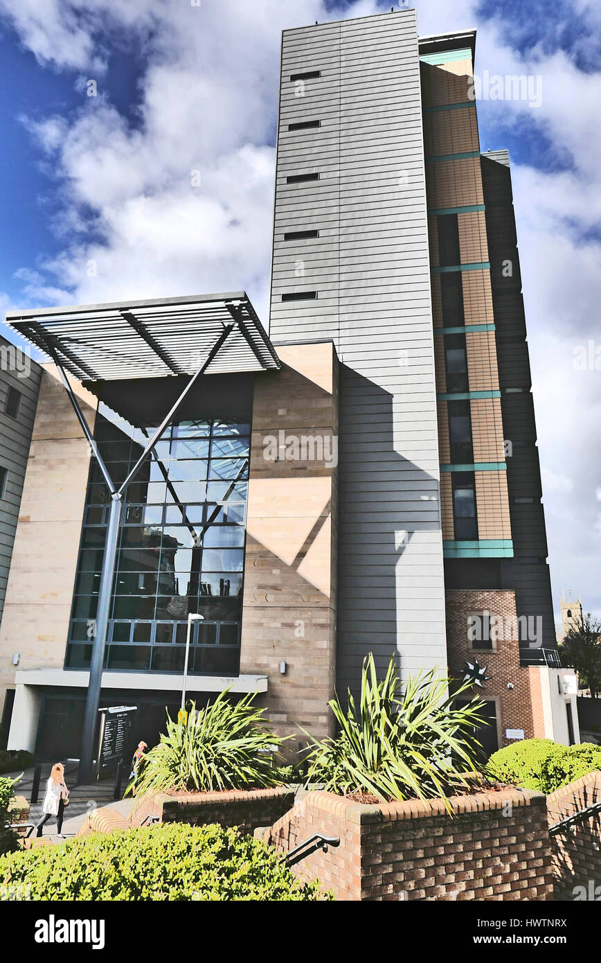 St Peter's medical centre,Burnley,Lancashire,UK Stock Photo Alamy