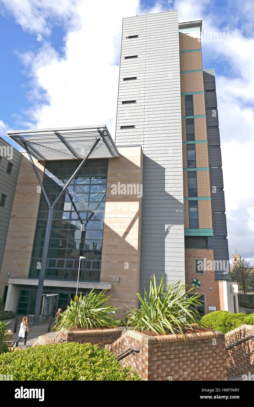 St Peter's medical centre,Burnley,Lancashire,UK Stock Photo Alamy