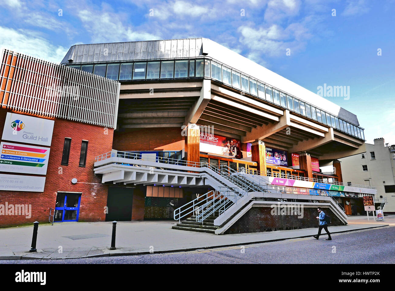 Guild Hall arts and entertainment centre,Preston,Lancashire,UK Stock Photo