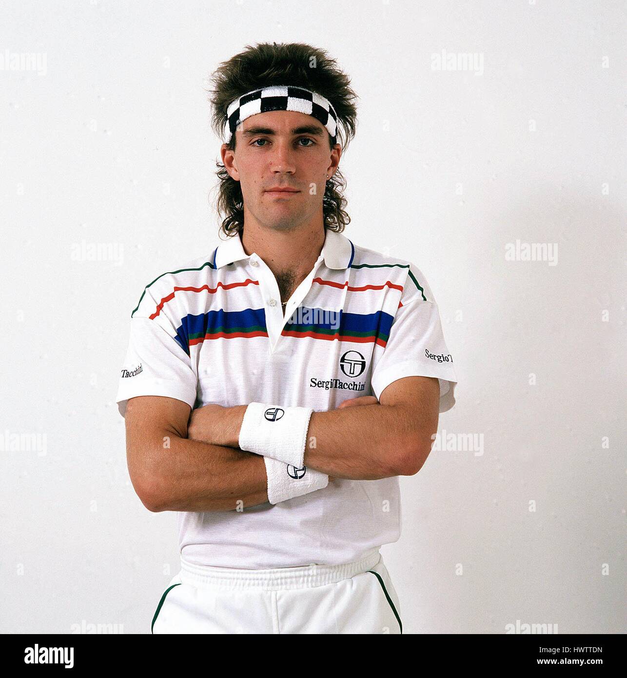 PAT CASH TENNIS PLAYER 01 July 1987 Stock Photo - Alamy