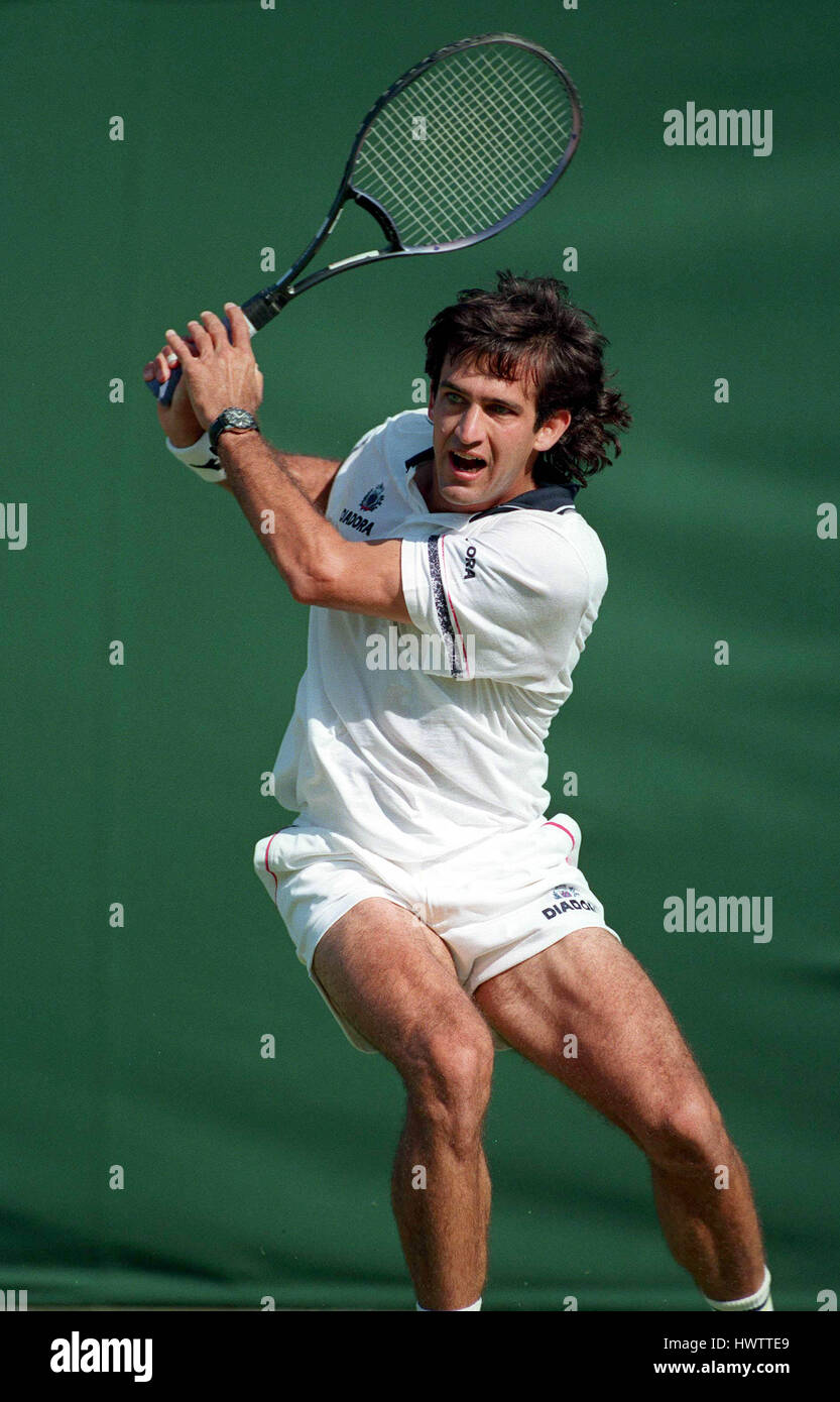 DERRICK ROSTAGNO WIMBLEDON 10 July 1995 Stock Photo Alamy