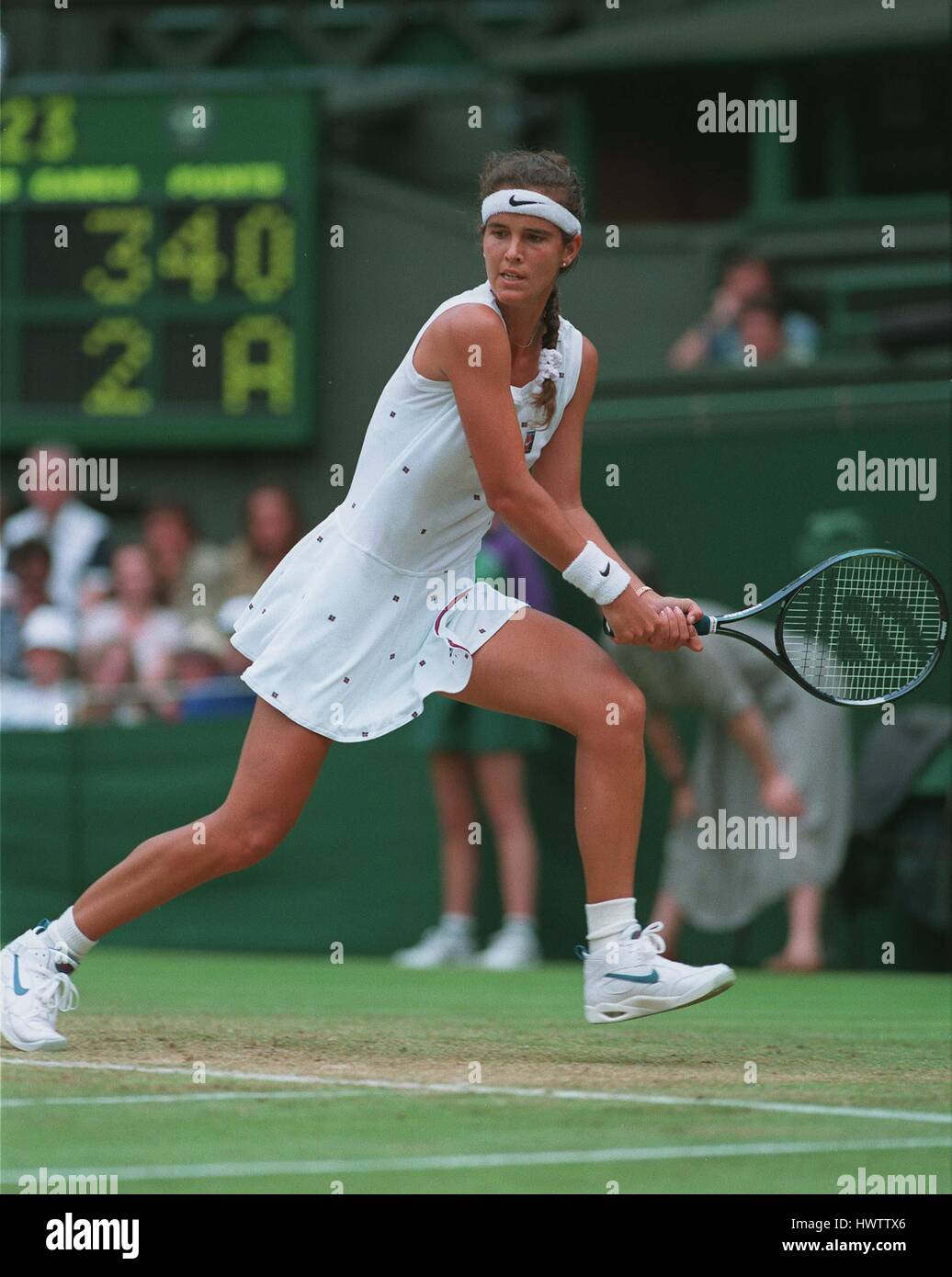 MARY JOE FERNANDEZ WIMBLEDON 05 July 1995 Stock Photo - Alamy
