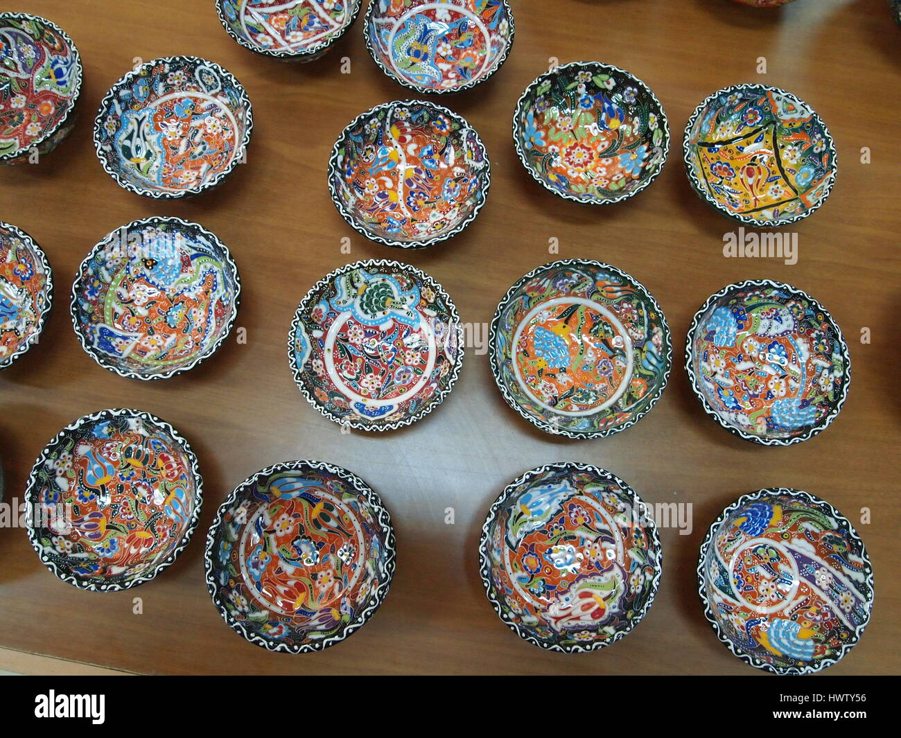 In the ceramic factory in Jordan Stock Photo Alamy