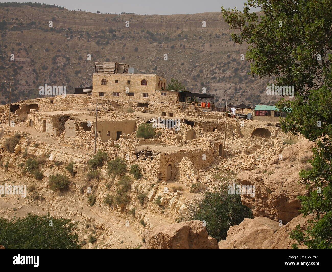 Dana reserve village in jordan hi-res stock photography and images - Alamy