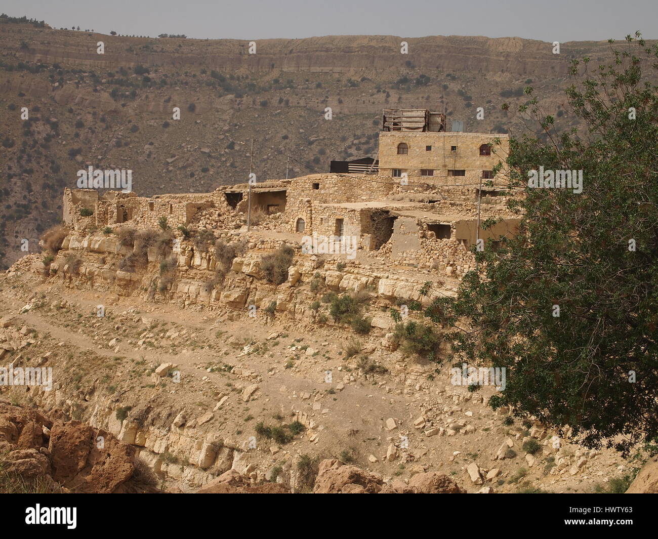 Village Dana in Jordan is about 500 years old, and preserves many ...